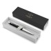 Ручка шариковая Parker модель Urban Muted Black CT в футляре, черный/серебристый