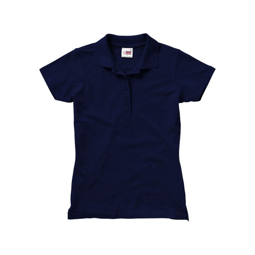 Рубашка поло First женская, темно-синий Рубашка поло First женская, темно-синий