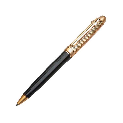 Ручка шариковая Duke Viceroy в футляре, черный/золотистый