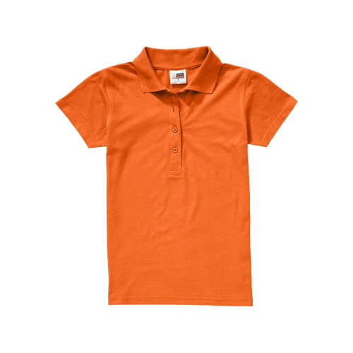 Рубашка поло First женская, оранжевый Рубашка поло First женская, оранжевый