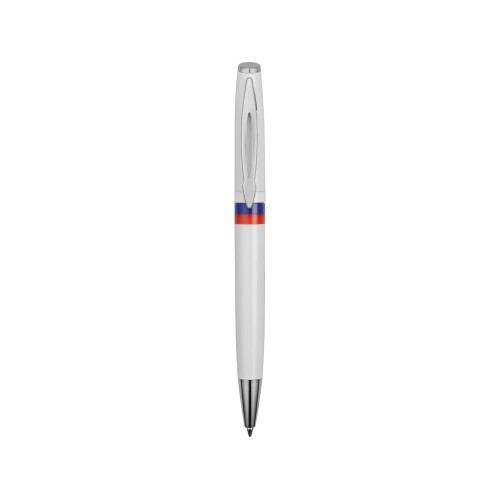 Ручка шариковая Отчизна, белый/триколор