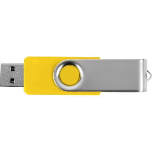 Флеш-карта USB 2.0 16 Gb Квебек, желтый