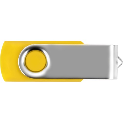 Флеш-карта USB 2.0 16 Gb Квебек, желтый