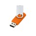 Флеш-карта USB 2.0 16 Gb Квебек, оранжевый