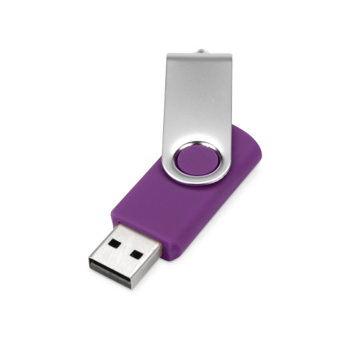 Флеш-карта USB 2.0 16 Gb Квебек, фиолетовый