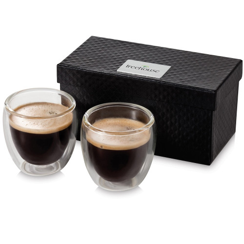 Набор для эспрессо: 2 чашки на 80 мл Набор для эспрессо: 2 чашки на 80 мл