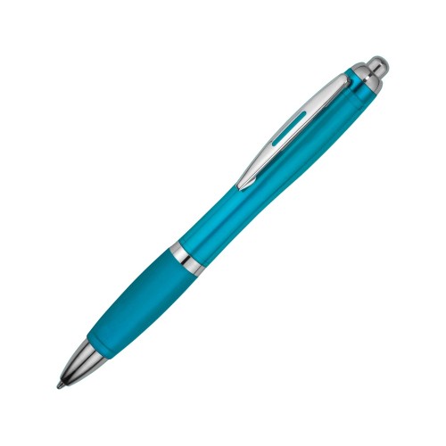 Ручка шариковая Nash, аква, черные чернила