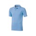 Calgary мужская футболка-поло с коротким рукавом, голубой