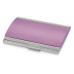 Визитница Смит, фиолетовый/серебристый Визитница Смит, фиолетовый/серебристый
