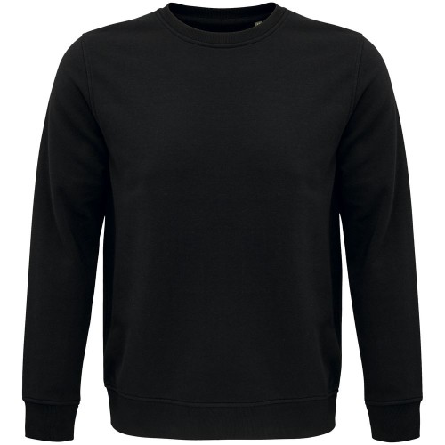 Свитшот унисекс Comet, черный Свитшот унисекс Comet, черный