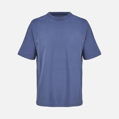 Футболка оверсайз мужская Boxy Men, синяя (джинс) Футболка оверсайз мужская Boxy Men, синяя (джинс)