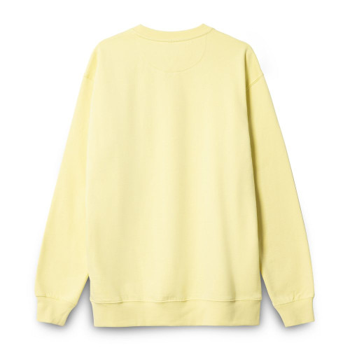 Свитшот унисекс Columbia, светло-желтый Свитшот унисекс Columbia, светло-желтый