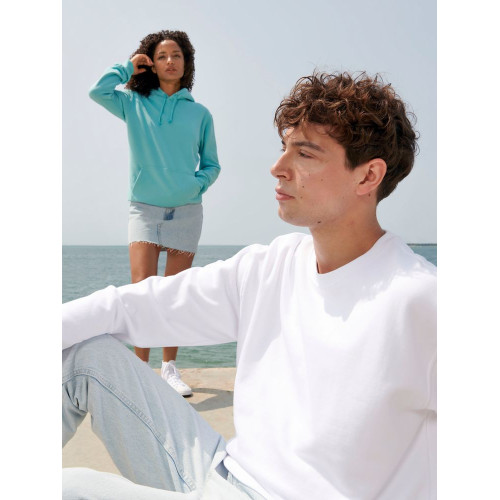 Свитшот унисекс Columbia, светло-серый меланж Свитшот унисекс Columbia, светло-серый меланж