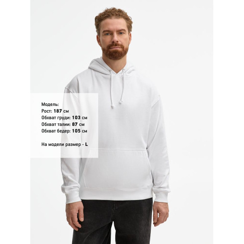 Худи унисекс Condor, молочно-белое