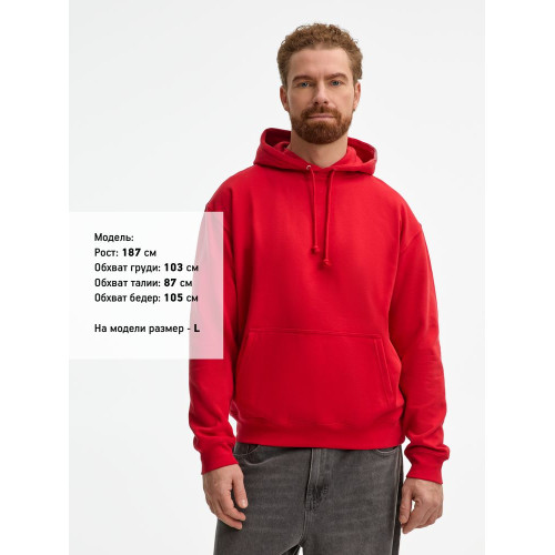 Худи унисекс Condor, розовое (лососевое)