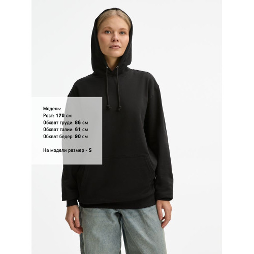 Худи унисекс Condor, темно-серое (графит)