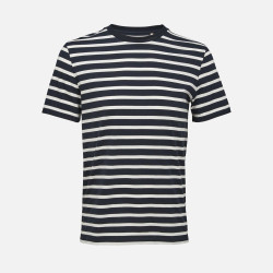 Футболка унисекс Legend, темно-синяя с молочно-белым