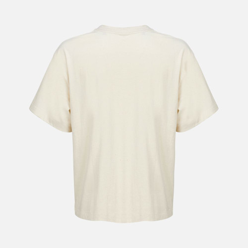 Футболка оверсайз унисекс Legacy, светло-бежевая (неокрашенная)