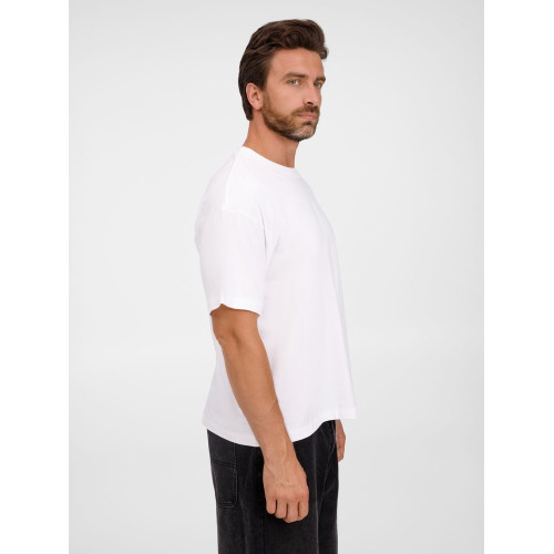 Футболка оверсайз унисекс Legacy, светло-бежевая (неокрашенная)