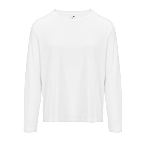 Футболка с длинным рукавом женская Monarch Women, белая Футболка с длинным рукавом женская Monarch Women, белая