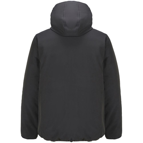 Куртка софтшелл с капюшоном мужская Falcon Men, черная