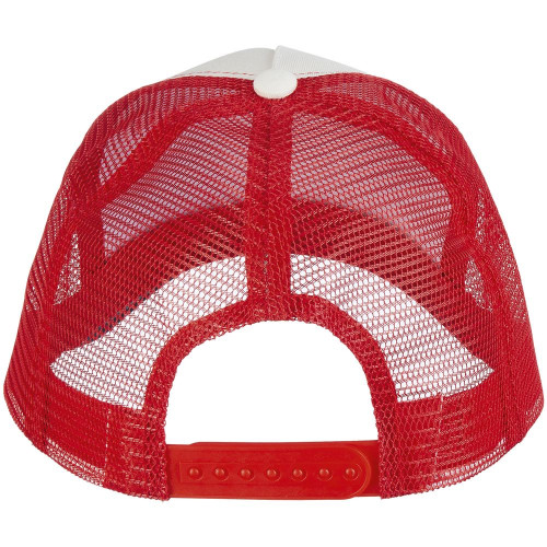 Бейсболка Blink, молочная с красным Бейсболка Blink, молочная с красным