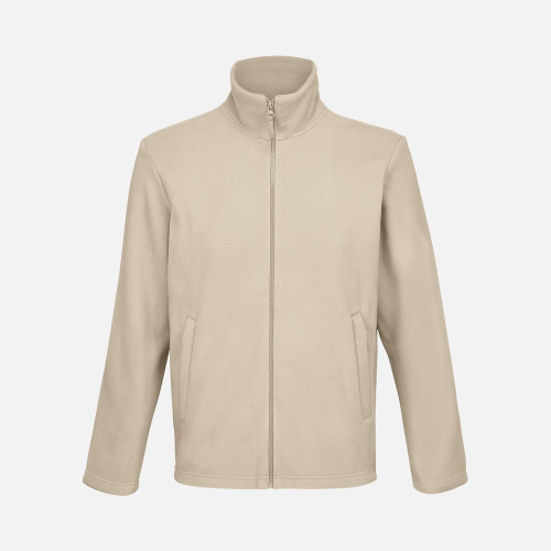 Куртка флисовая унисекс Nitro, серо-бежевая Куртка флисовая унисекс Nitro, серо-бежевая