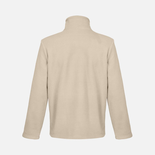 Куртка флисовая унисекс Nitro, серо-бежевая Куртка флисовая унисекс Nitro, серо-бежевая