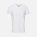 Футболка унисекс Regent с V-образным вырезом, белая
