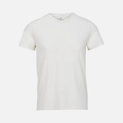 Футболка унисекс Regent с V-образным вырезом, молочно-белая