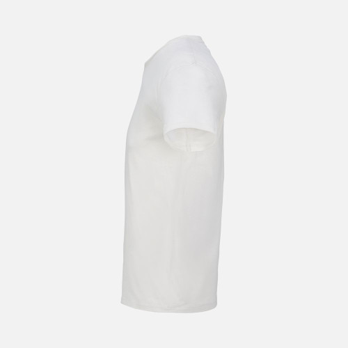 Футболка унисекс Regent с V-образным вырезом, молочно-белая