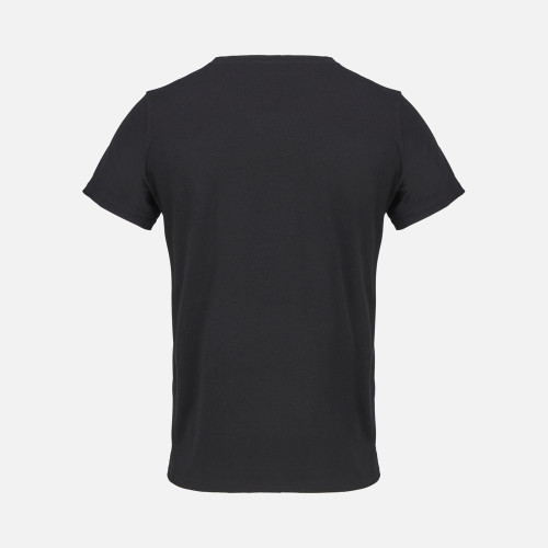 Футболка унисекс Regent с V-образным вырезом, черная