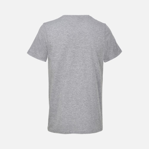 Футболка унисекс Regent с V-образным вырезом, серый меланж