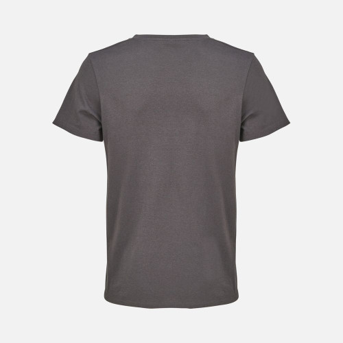 Футболка унисекс Regent с V-образным вырезом, темно-серая