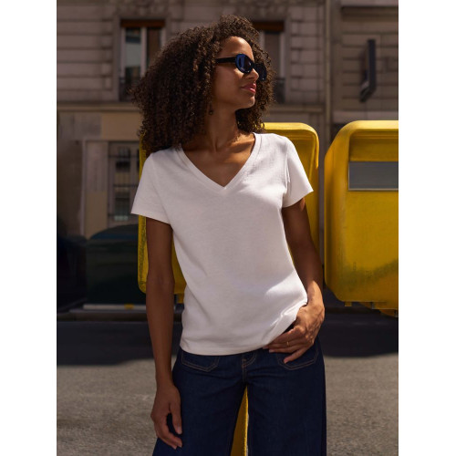 Футболка женская Regent Women с V-образным вырезом, черная