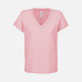 Футболка женская Regent Women с V-образным вырезом, розовая (candy)
