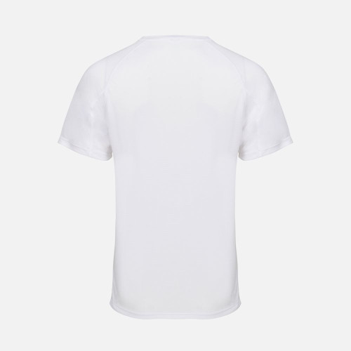 Футболка спортивная унисекс Vortex, белая Футболка спортивная унисекс Vortex, белая