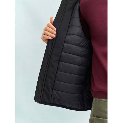 Жилет софтшелл унисекс Falcon BW, синий Жилет софтшелл унисекс Falcon BW, синий