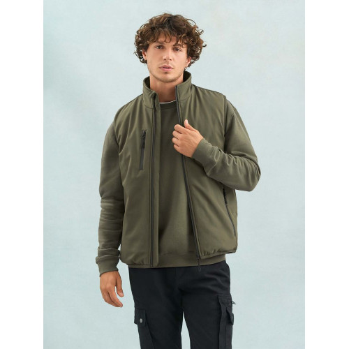 Жилет софтшелл унисекс Falcon BW, темно-серый