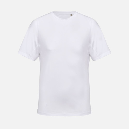 Футболка спортивная унисекс Storm, белая