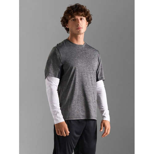 Футболка спортивная унисекс Storm, черная