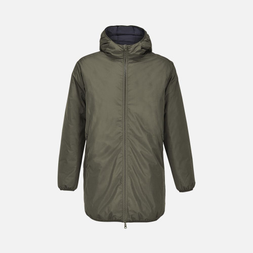 Куртка-парка унисекс Reverse, темный хаки Куртка-парка унисекс Reverse, темный хаки