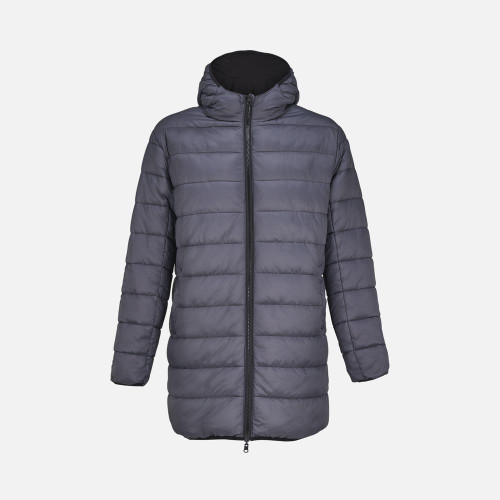 Куртка-парка унисекс Reverse, черная Куртка-парка унисекс Reverse, черная