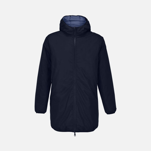 Куртка-парка унисекс Reverse, темно-синяя Куртка-парка унисекс Reverse, темно-синяя