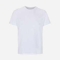 Футболка унисекс Lyam, белая (белоснежная)