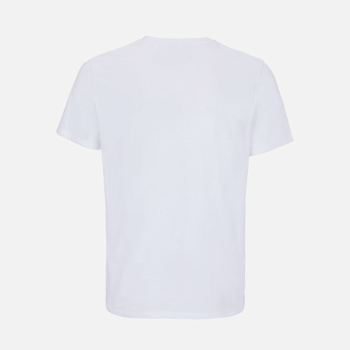 Футболка унисекс Lyam, белая (белоснежная)