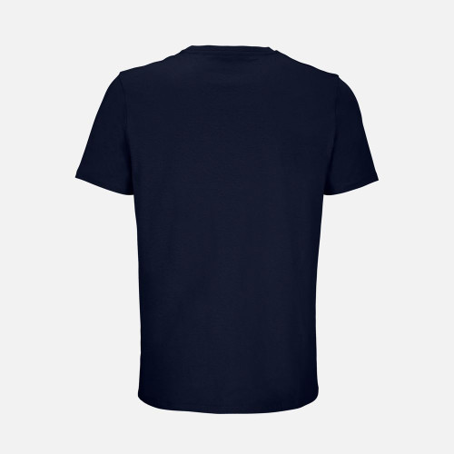 Футболка унисекс Lyam, темно-синяя Футболка унисекс Lyam, темно-синяя