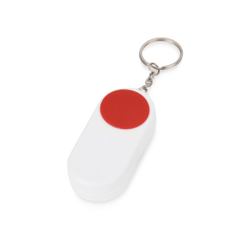 Брелок-футляр для таблеток Pill, белый/красный Брелок-футляр для таблеток Pill, белый/красный