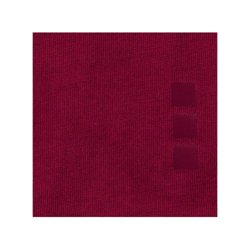 Nanaimo мужская футболка с коротким рукавом, бургунди