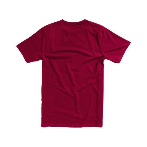 Nanaimo мужская футболка с коротким рукавом, бургунди